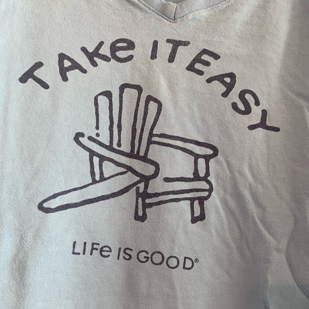Life is Good T-shirt (light blue)